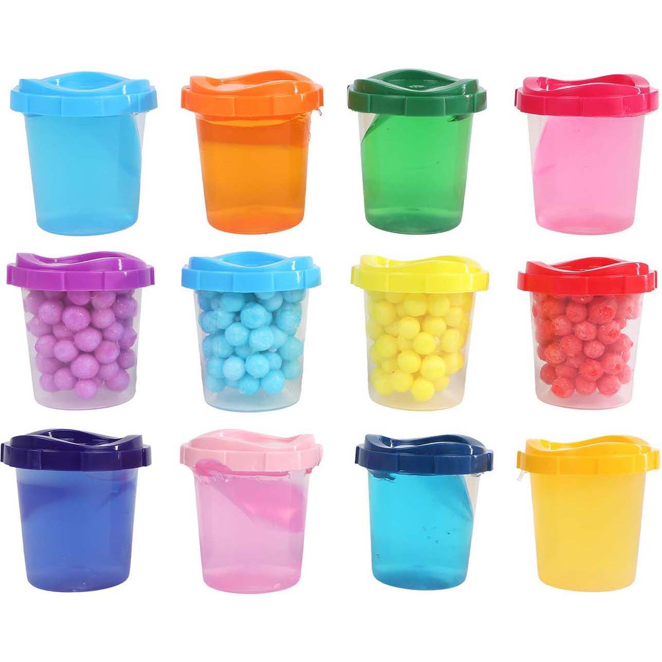 Hippo Super Goo Mega Mini Mix Knete - 50 g. 12 st.