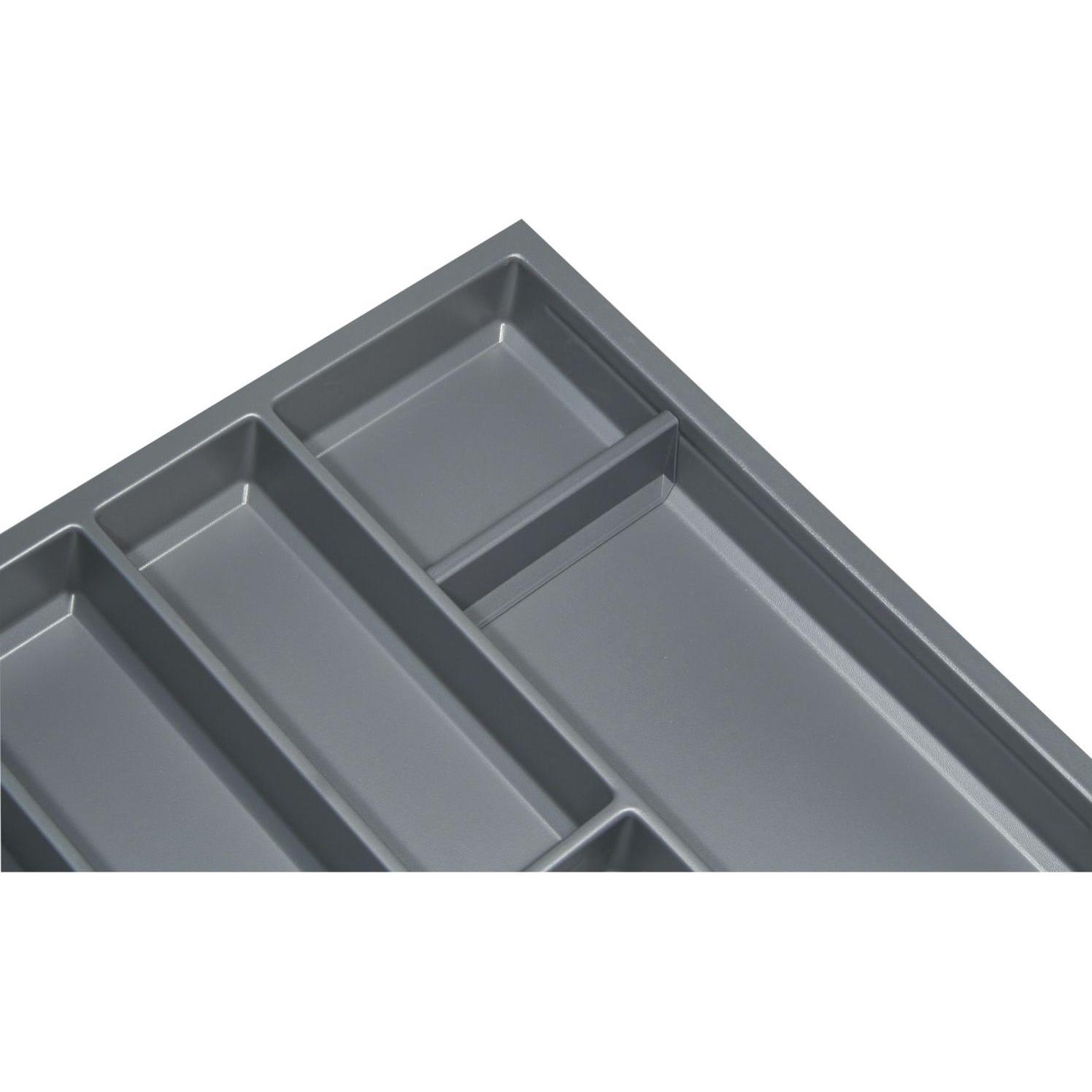 Thumbnail - Agoform Besteck Organizer Sky Besteckeinsatz 370x53x473mm schiefgrau Kunststoff, Besteckkasten, Grau