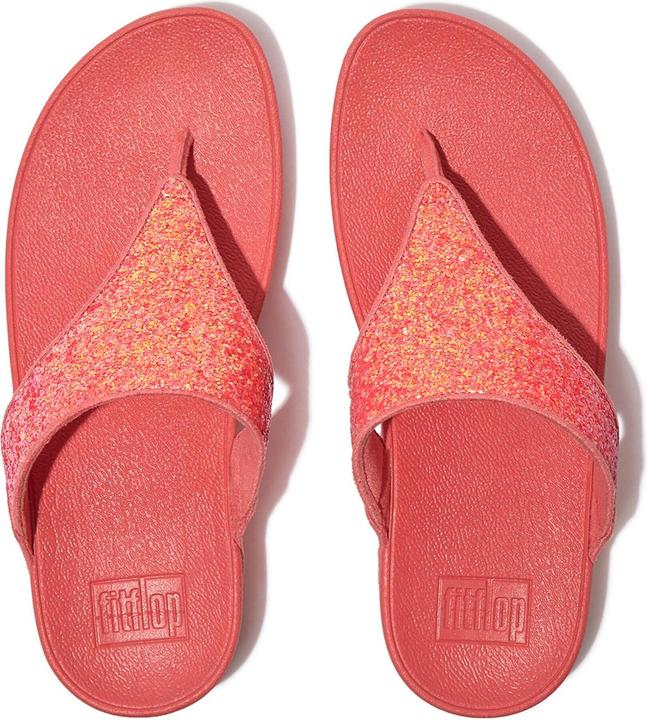 Produktbild Fitflop Lulu Glitter Toe-Thongs PU Glitter - Slippers - ROZE - Dames - Maat 39 (39)