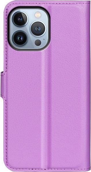 Image du produit MU Classic Série de couvertures de livres en cuir Litchi (Apple iPhone 14 Pro)
