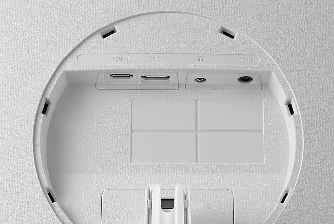 Actual product image Samsung U32R591CWR (3840 x 2160 Pixels, 32")