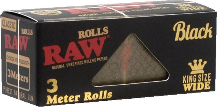 Produktbild RAW Black Classic Rolls King Size 3 m Box