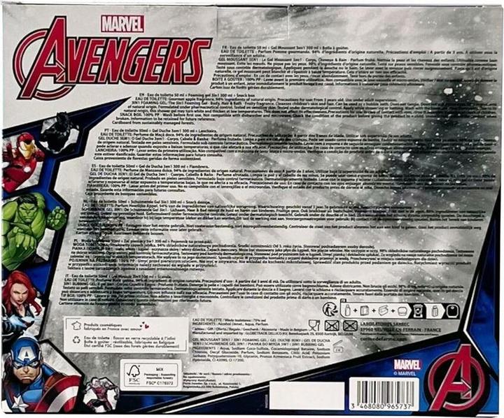 Produktbild Corine de Farme CF AVENGERS 50 EDT+GEL 300+SNACK BOX (Parfum Set)