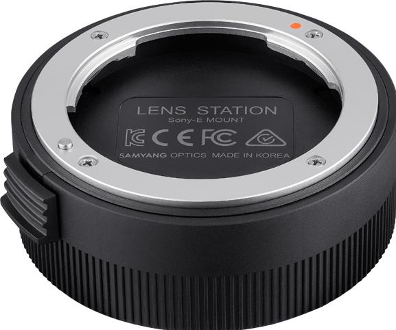 Actual product image Samyang Lens Station