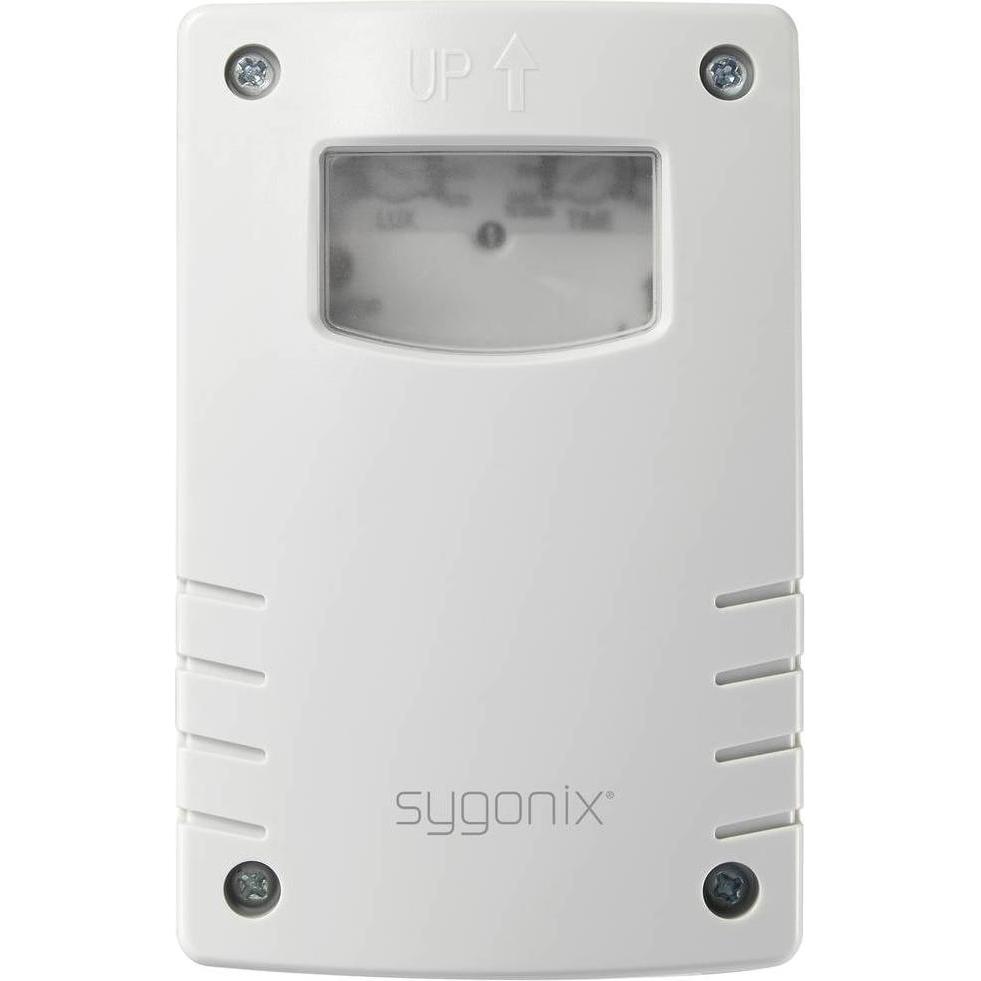 Thumbnail - Sygonix, Zubehör Beleuchtung, SY-5836542 Dämmerungsschalter Grau 230 V/AC 1 Schliesser 1 bis 9 h