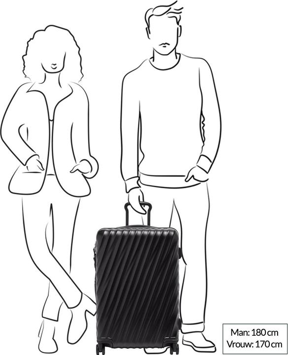 Actual product image Tumi 19 Degree Short Trip Expandable 4-Wheel Packing Case