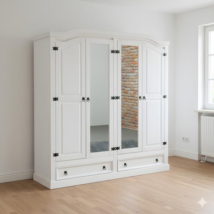 Produktbild Ebuy24 Kleiderschrank New Mexico (194 x 57 x 193 cm)