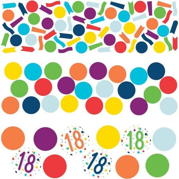 Magni konfetti 18 Confetti Birthday 34 Gramm Papier