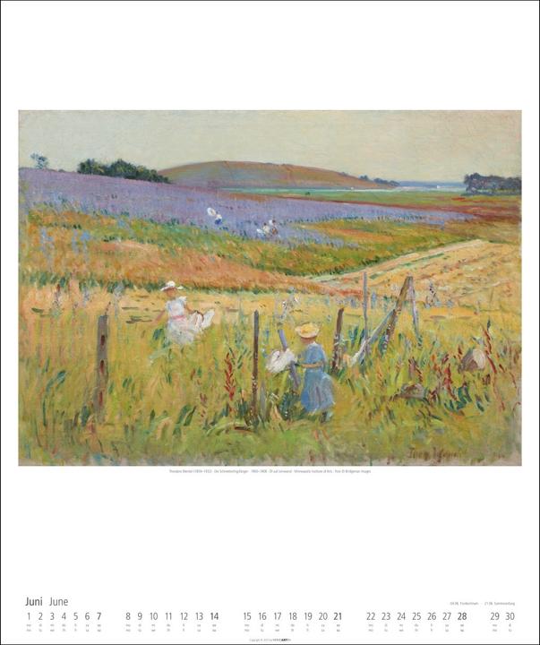 Produktbild Impressionismus Kalender 2026 (46 x 55 cm)