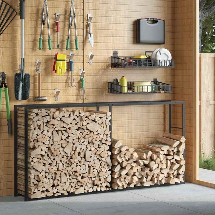 Image du produit VidaXL Étagère à bois de chauffage