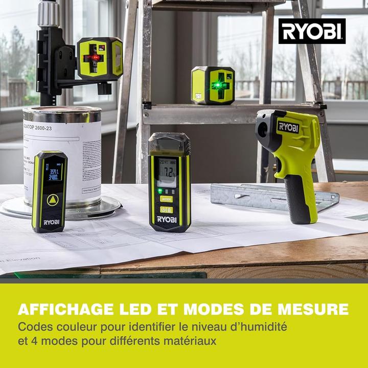 Actual product image Ryobi Moisture meter