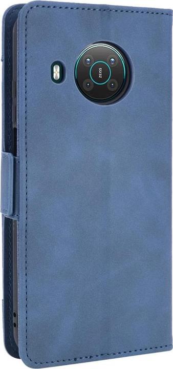 Actual product image Cover-Discount Nokia X20 - Case with many card slots blue (Nokia X20)