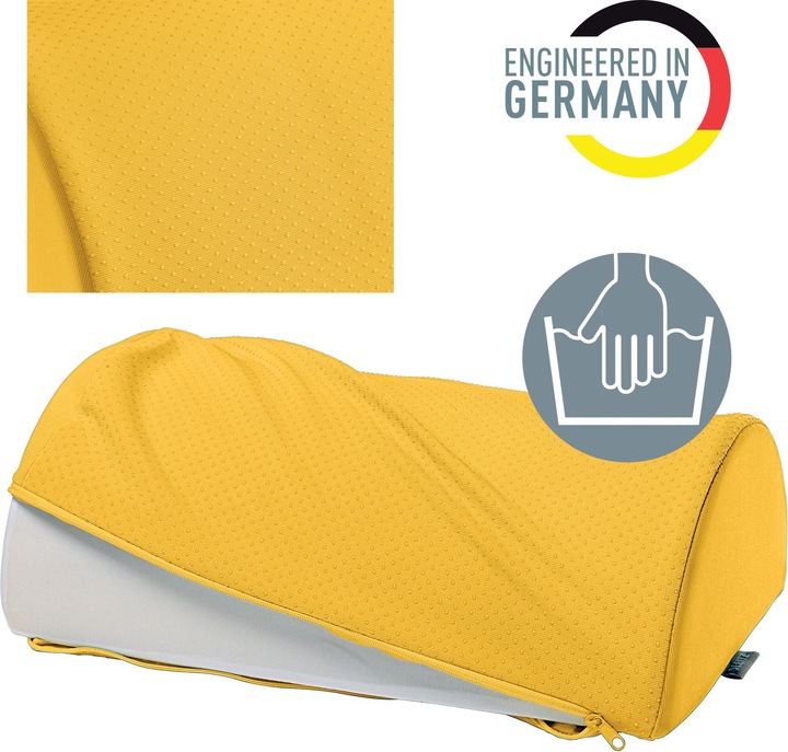 Image du produit Leitz Repose-pieds en jaune (26 x 14 x 40.5 cm)