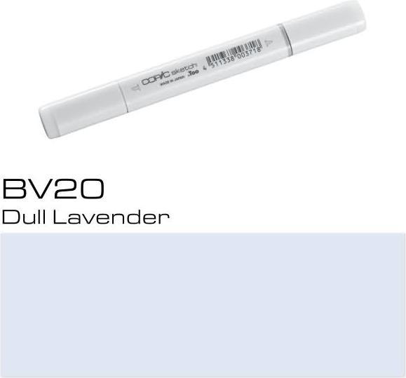 Image du produit Copic Sketch type BV - 20 (BV20 - Dull Lavender, 1 x)