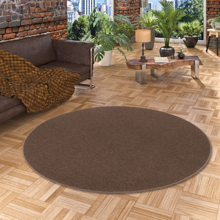 Produktbild Snapstyle Feinschlingen Velour Teppich Strong (200 x 200 cm)