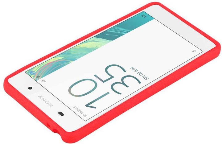 Actual product image Cadorabo TPU Frosted Cover (Sony Xperia E5)