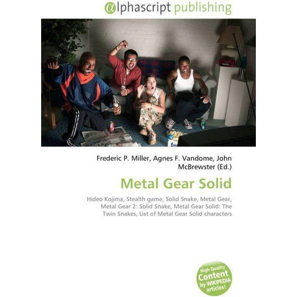 Metal Gear Solid, Fachbücher von John McBrewster, Hideo Kojima, Agnes F. Vandome