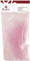 Rayher Flauschfeder, rosé, 15 Stück