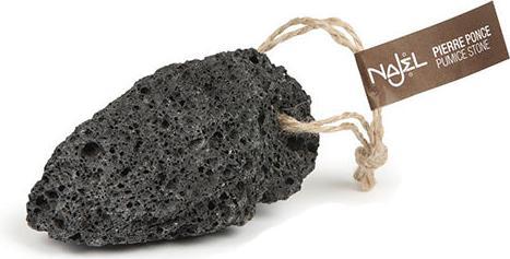 Actual product image Najel Skin care lava stone with cord -- 7-10 cm