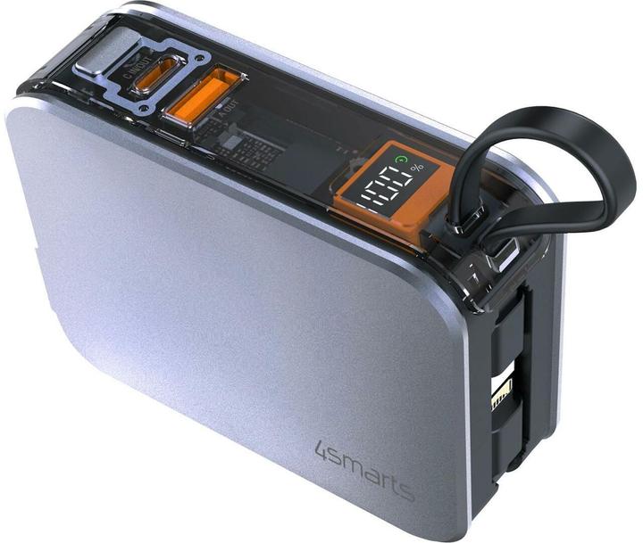 Actual product image 4smarts 3in1 Hybrid Charger Lucid (10000 mAh, 20 W, 37 Wh)