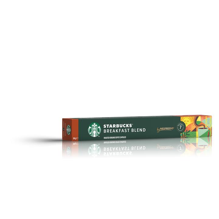 Actual product image Starbucks Breakfast Blend by Nespresso Medium Roast (10 x Port.)