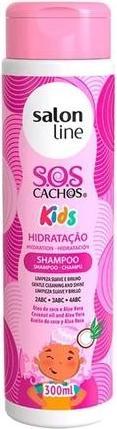 Produktbild Salon Line Shampoo Kids Hydration SOS Curls 300ml (300 ml, Flüssiges Shampoo)