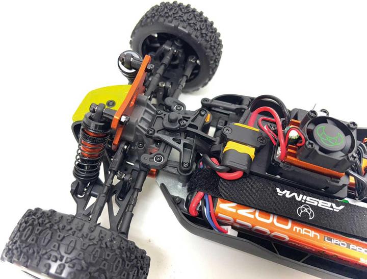 Image du produit Absima Buggy Neon Furry grün, 4WD, RTR, 1:12 (RTR Prêt à fonctionner)