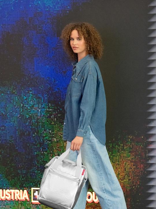 Produktbild reisenthel Rucksack Allrounder R Silver Crackle (12 l)