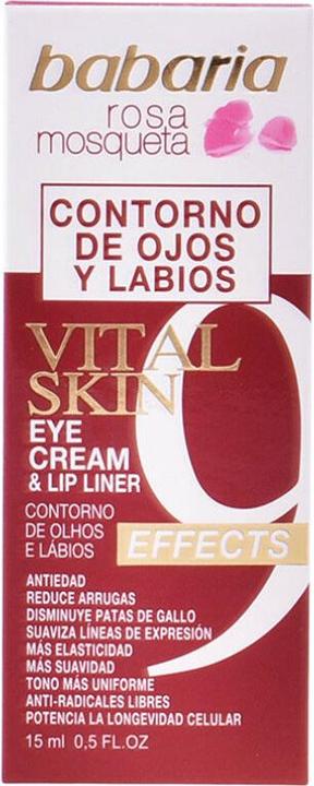 Immagine prodotto Babaria Mosqueta rosa (Crema per la cura degli occhi, 15 ml, Giorno + Notte)