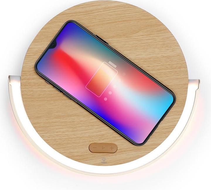 Actual product image Livoo LED Speaker with Wireless Charger (4 h)