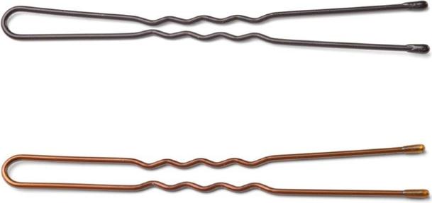 Image du produit Trisa Épingles à cheveux ondulées en forme de U 75mm noir 250 pcs. (250 pcs)