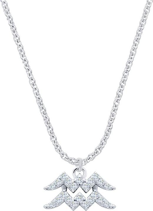 Produktbild Candy Halskette Sternzeichen Wassermann, 925 Sterling Silber (925 Sterling Silber, 42 - 45 cm)