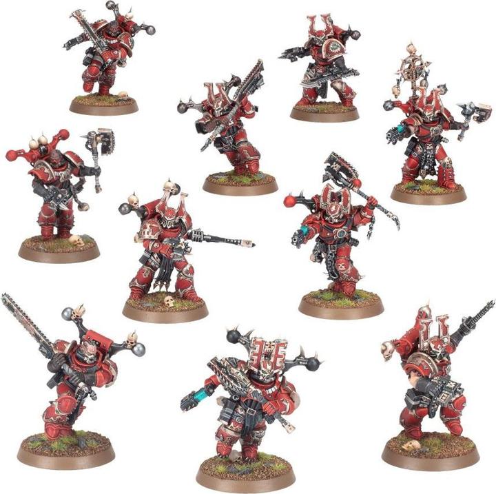 Produktbild Games Workshop Khorne Berzerkers (2023) (Kunststoff)
