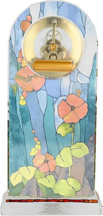 Productafbeelding Goebel Tischuhr Tiffany - Schmetterlinge, Kristallglas, Bunt, 32 cm, 67003031