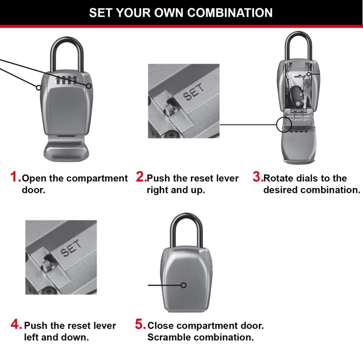 Actual product image Master Lock select access