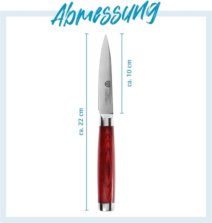 Actual product image Gräwe Damascus paring knife (10 cm)