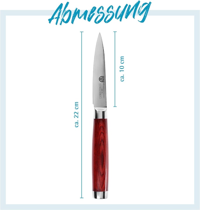 Produktbild Gräwe Damaszener Gemüsemesser 10cm (10 cm)