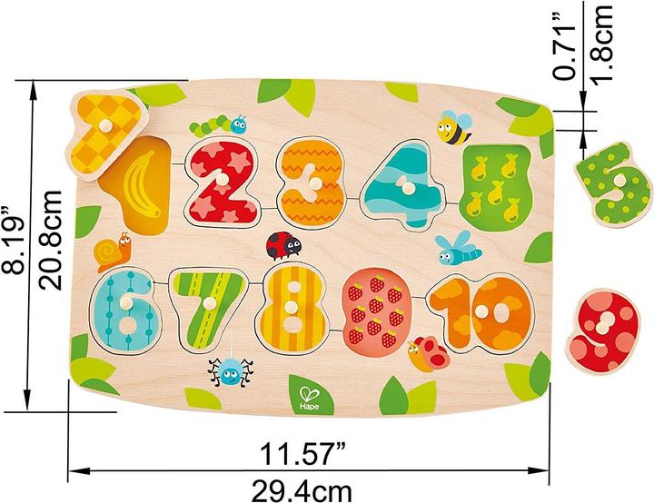 Image du produit Hape Puzzle des chiffres