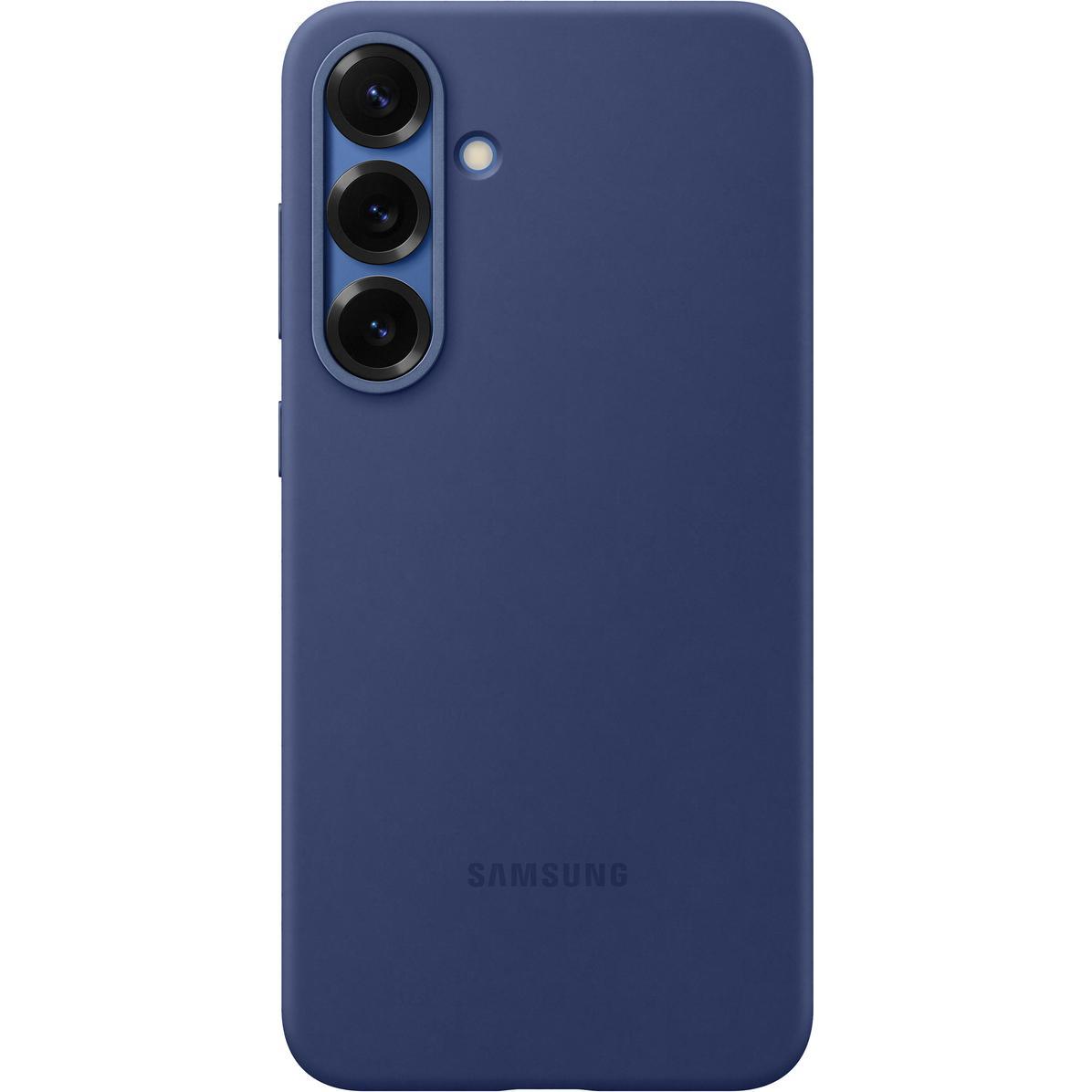Samsung Silicone Case (Samsung Galaxy S25+), Smartphone Hülle, Blau