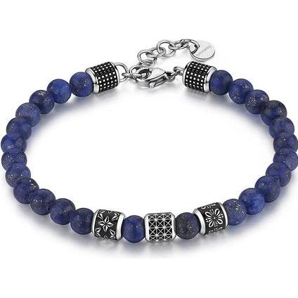 Brosway, Armschmuck, Original Bullet BUL27 lapis lazuli bead bracelet