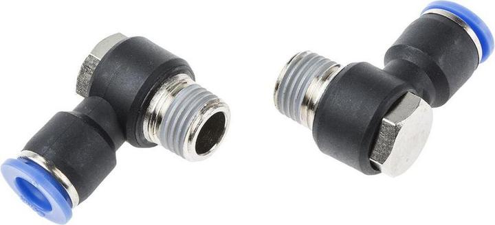 Actual product image RS PRO Single Banjo R1/4", 8 mm (Angled connection)