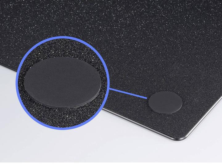 Productafbeelding Renkforce RF-GMP-500 Gaming-Mauspad Glas Schwarz