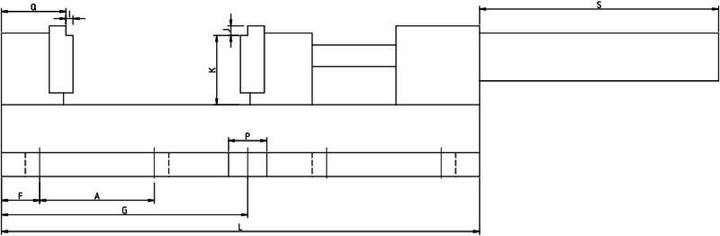 Produktbild Neriox Prismen-Bohrmaschinenschraubstock 120 mm