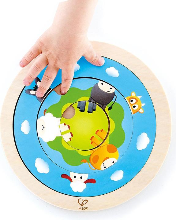 Produktbild Hape Tierringpuzzle