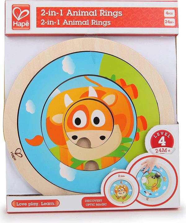 Produktbild Hape Tierringpuzzle