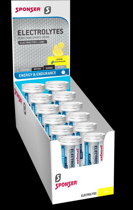 Immagine prodotto Sponser Elettroliti (Limone, 12 pz., 540 g)