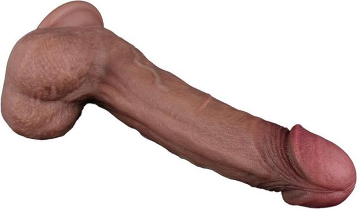 Actual product image Lovetoy Two-layer silicone dildo 22.5 cm