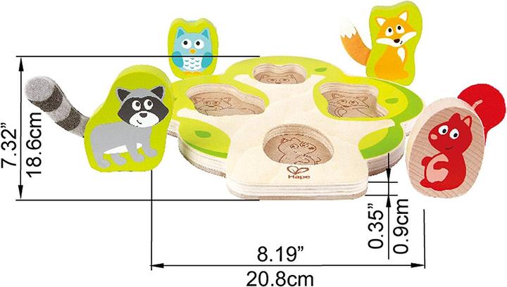 Produktbild Hape Tier-Suchpuzzle