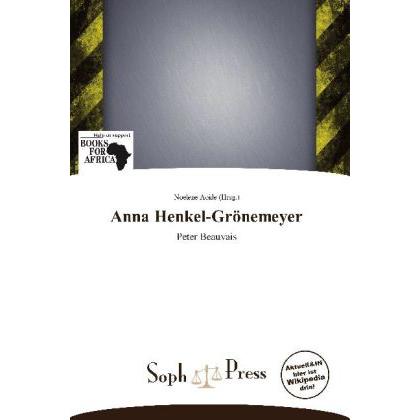 Anna Henkel-Gr Nemeyer, Sachbücher