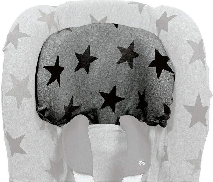 Actual product image Dooky Child seat cover group 1 Grey Stars
